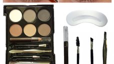 Paleta de Farduri pentru Sprancene For Me Only, PRO Makeup, 01 cu Sablon Inclus