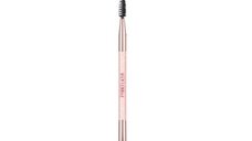 Pensula pentru Sprancene Focallure Pink Flash Double Brush 02