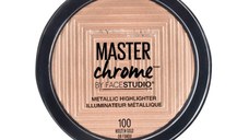 Pudra iluminatoare Maybelline Master Chrome, Nuanta 100 Molten Gold