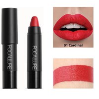 Ruj de buze mat Focallure Lip Crayon 01 Cardinal - 4
