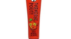 Ruj metalic W7 Paradise Pout Juicy, nuanta Mouthwatering Mango, 13 ml