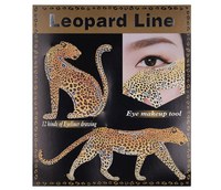 Sabloane eyeliner, Makeup, Leopard Line - 1