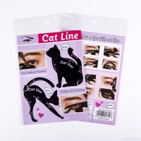 Set 2 sabloane eyeliner , Makeup, Cat Line - 4