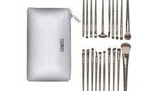 Set de 20 Pensule de Machiaj SensoPro in Nuante Nude cu Borseta Inclusa
