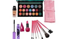 Set de Machiaj Makeup Carmi 07 - Trusa, Mascara, Fond de Ten si Pensule
