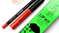 Set de ruj si creion de buze Technic Lip Kit Matte Wild Child
