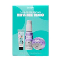 Set pentru Curatarea Porilor, Benefit, Try Me Trio, Primer, Demachiant, Masca - 1