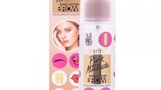 Spray Fixare Machiaj pentru Fata si Sprancene, Karite Pink Attitude, 120 ml