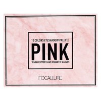 Trusa 12 farduri de pleoape Focallure The Pink Collection - 5