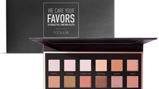 Trusa Farduri Pleoape Focallure We Care Your Favors, 02 Neutrals - 18 Nuante