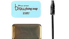 Ushas Brow Fixing Soap 24h pentru Sprancene cu Pensula Inclusa