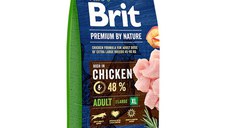 Brit Premium By Nature, Adult Giant Breed, XL, Pui, hrană uscată câini, 15kg
