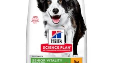 Hill's SP Senior Vitality 7+, M, Pui, hrană uscată câini senior, 14kg