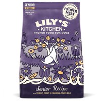 Lily's Kitchen Dog Turkey and Trout Senior Recipe Dry Food, 7kg - 1
