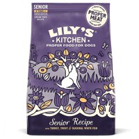 Lily's Kitchen for Dogs Complete Nutrition Turkey and Trout Senior Dry Food, 2.5kg - 1