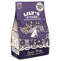 Lily's Kitchen for Dogs Complete Nutrition Turkey and Trout Senior Dry Food, 2.5kg - 2
