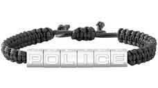 Bratara Barbati Police PJ26453BSB.01 - Negru, Reglabila, din Plastic