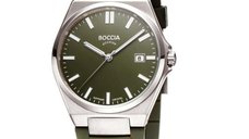 Ceas Barbatesc Boccia 3667-02 din Titan, 39mm, Rezistent la Apa 5ATM