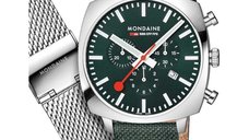 Ceas Barbatesc Mondaine MSL.41460.LF.SET - Cronograf Cadou 41mm 5ATM