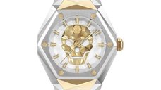 Ceas de dama Philipp Plein PWADA0424 cu design $kull Spikes, 40mm, rezistenta la apa 5ATM