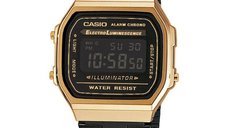 Ceas Digital Casio Retro A168WEGB-1 pentru Unisex