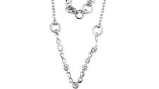 Lant Argintiu GC CC306N30 pentru Femei - 40 cm