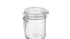 Borcan cilindric ermetic din sticla Bormioli Fido 0.5 L