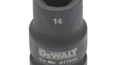 Cheie tubulara de impact 1/2 DeWalt 14 mm - DT7532