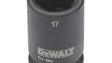 Cheie tubulara de impact 1/2 DeWalt 17 mm - DT7535