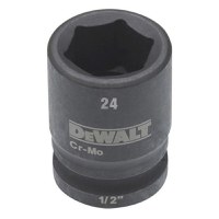 Cheie tubulara de impact 1/2 DeWalt 24 mm - DT7541 - 1