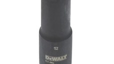Cheie tubulara de impact adanca 1/2 DeWalt 12 mm - DT7546