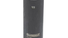 Cheie tubulara de impact adanca 1/2 DeWalt 19 mm - DT7553