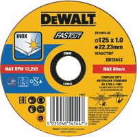 Disc Abraziv DeWalt DT43902 Ø125 x 1 x 22.23 mm Pentru INOX - 1