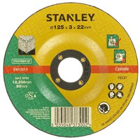 Disc abraziv Stanley STA32080 piatra/ciment 125 x 22 x 3.2 mm - 1