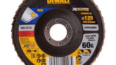 Disc lamelar XR pentru polizare inox 125x22.23mm 60gr DeWALT - DT99584