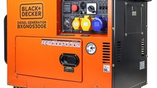 Generator Curent Electric Diesel Black+Decker BXGND5300E 5300 W mufa ATS