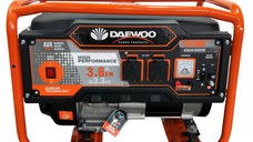Generator DAEWOO GDK3600 3.3kW max 3.6kW cu roti si maner