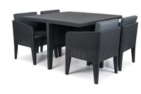 Set mobilier gradina 5 piese graphite Keter Columbia - 1