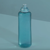 Sticla plastic reciclat diverse culori Sistema squeeze hydration 480 ml - 1