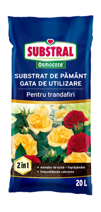 Substrat de Pamant pentru trandafiri Substral Osmocote 20 L - 1