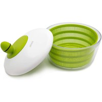 Uscator salata plastic alb-verde Leifheit 4.2 L - 1
