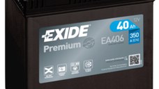 EXIDE Premium 12V 40Ah 350A - Borna Normala (dreapta +)