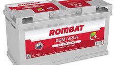 ROMBAT AGM START-STOP 12V 92Ah 850A - Borna Normala (dreapta +)