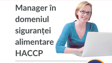 Curs Manager in domeniul sigurantei alimentare