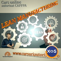 Curs online autorizat Lean Manufacturing - 1