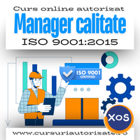 Curs online autorizat Manager calitate – ISO 9001:2015 - 1