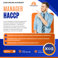 Curs online Manager HACCP și ISO 22000 - 1