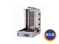 Aparat kebab, Grill kebab cu 3 arzatoare, Ideal Inox, GPL - 2