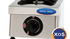 Aragaz cu 1 foc, Ideal Inox, de banc, Gaz Natural