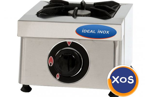 Aragaz cu 1 foc, Ideal Inox, de banc, Gaz Natural